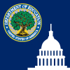 Icon of Department of Ed Logo and Capital building.